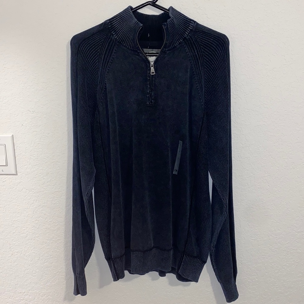 Buckle Quarter Zip Jacket